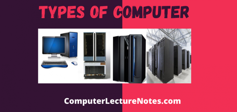 Different types of Computer on the basis of Capacity - Computer Lecture ...
